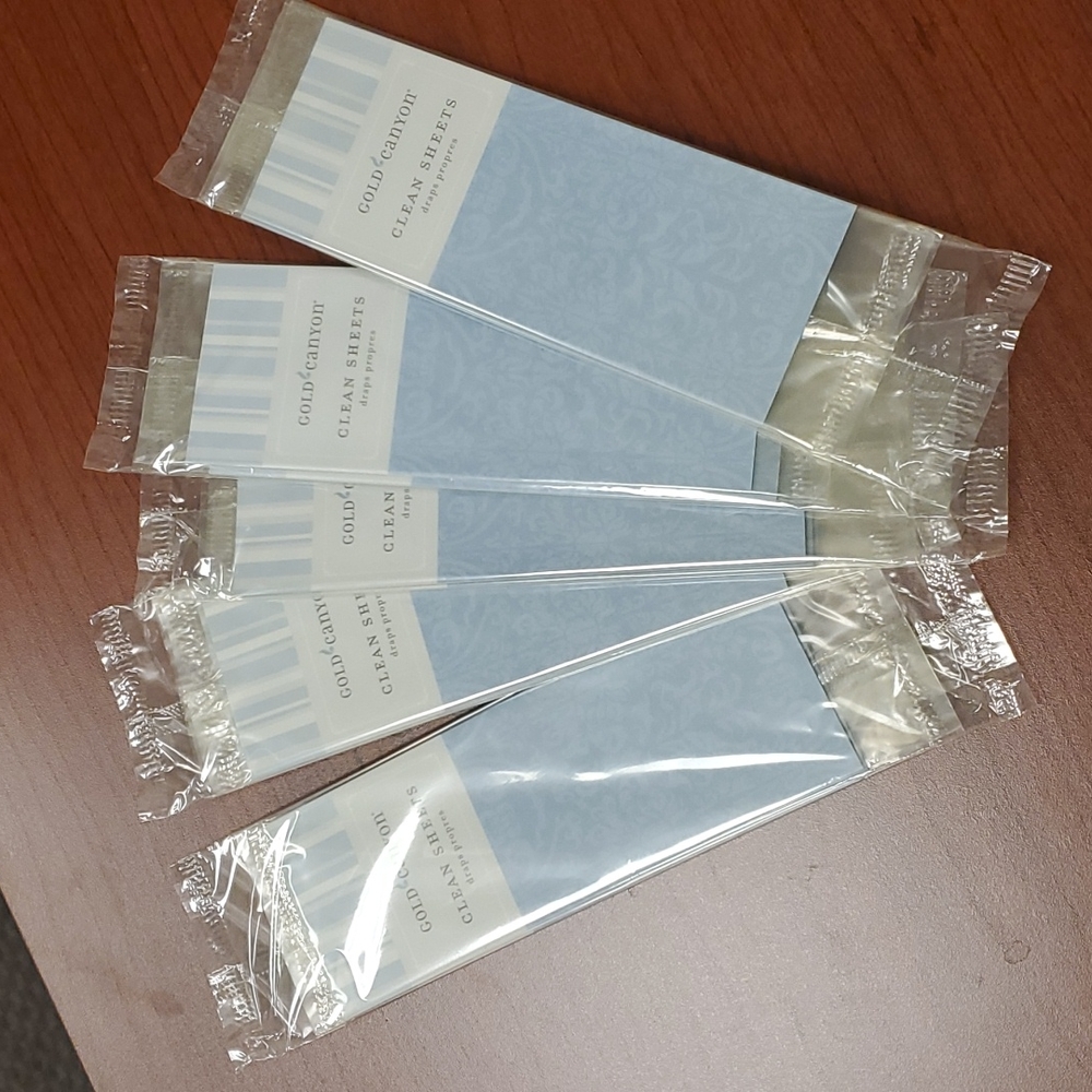 CLEAN SHEETS scented bookmark, set of 3 from Gold Canyon